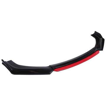 Car Front Bumper Splitter ABS Plastic - 4Pcs